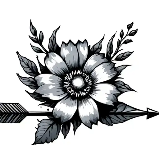 Sagittarius Arrow Flower