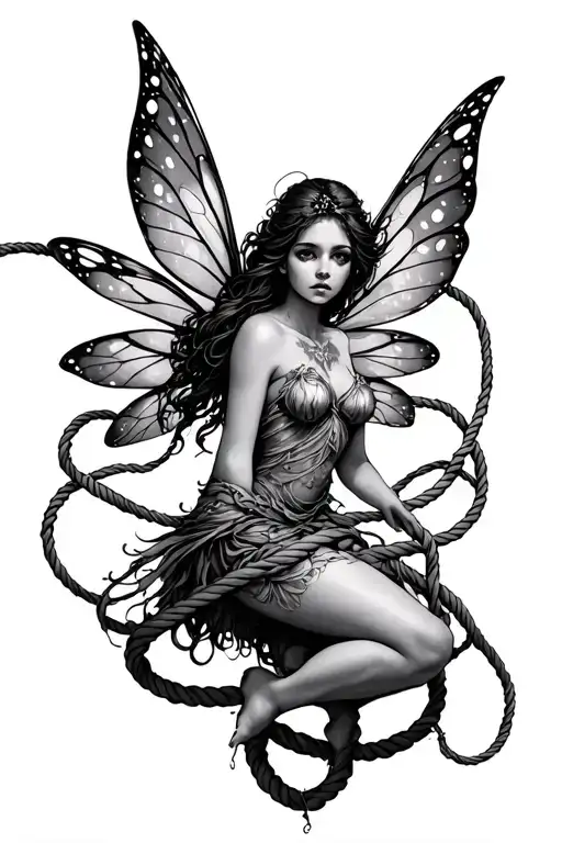Fairy Ropes Around Her