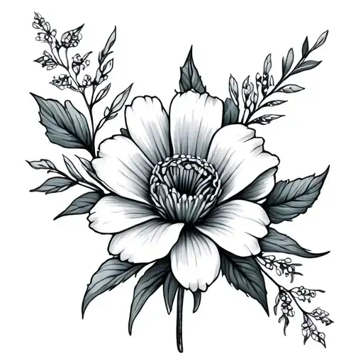 April And December Birth Flower