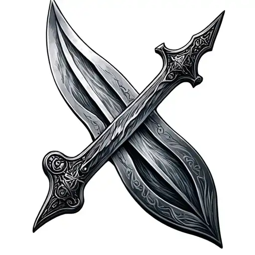 Micro Realistic Medieval Sword