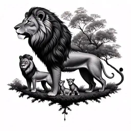Lion Family Tree