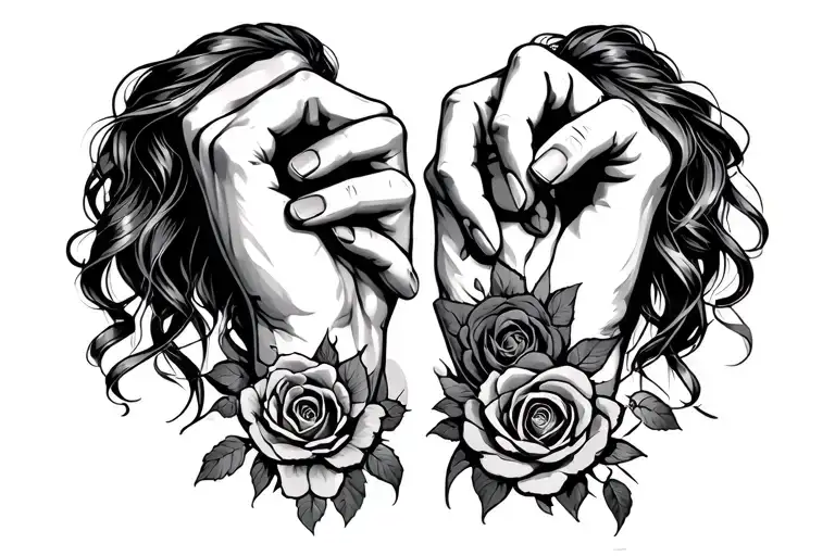 Lesbian Hand Choking Each