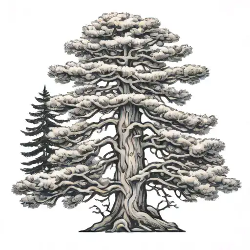 Quaking Pine Tree