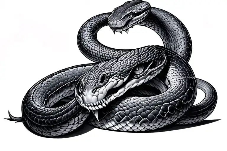 Giger Snake Wrapping