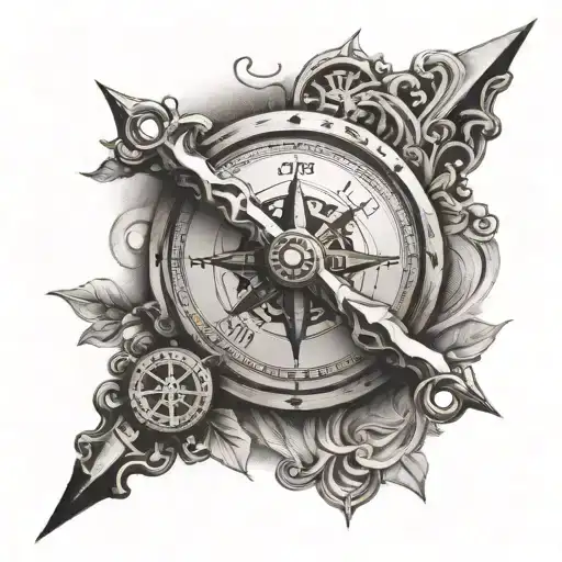 A Cross And A Compass