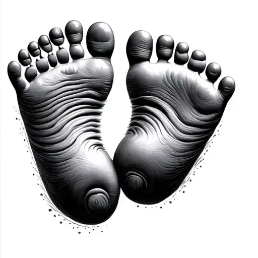 Footprint Newborn Baby