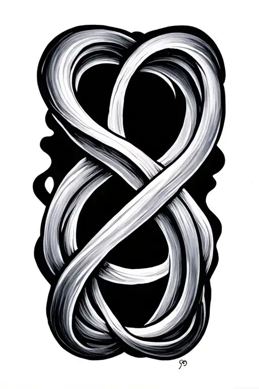 Joy Infinity Symbol Intertwined