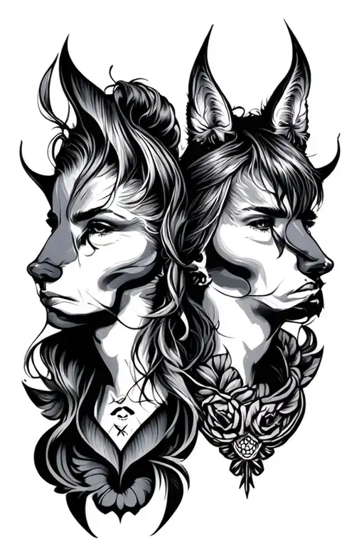 Brother Matching Tattoos Based