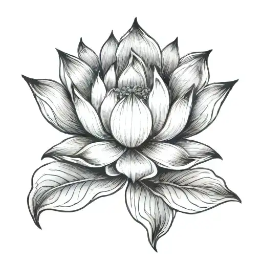 Fleur De Lotus Flower Blooming