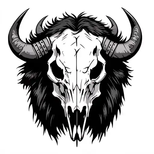 Bison Skull Warrior