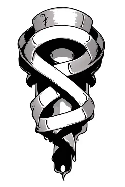 Crossword Puzzle Piece Intertwined