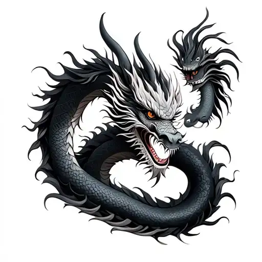 Chinese Dragon Wrapped