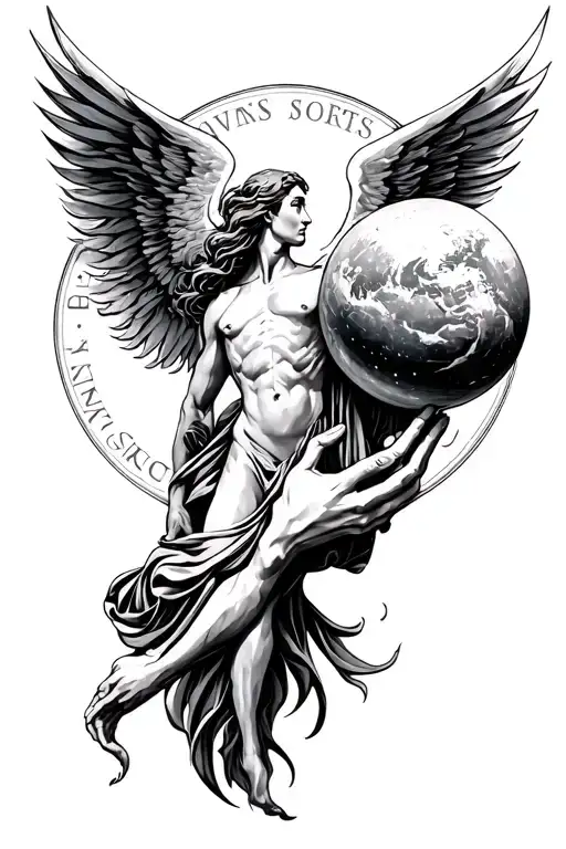 Atlas Holding Celestial Sphere