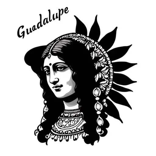 Name Saying Guadalupe Mexican