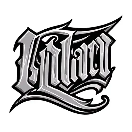 Chicano Lettering Name