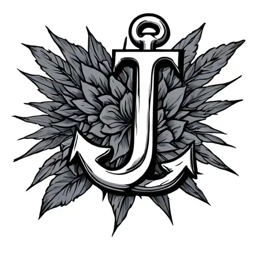 The Letter J As An Ankle Anchor Hooking