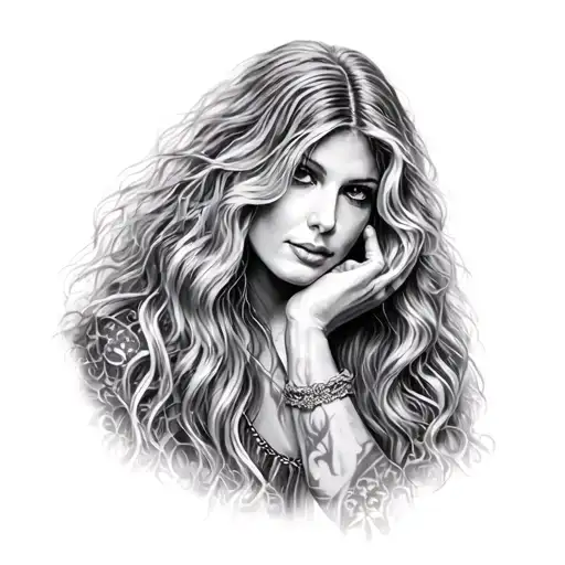 Little Stevie Nicks Projecting Big Stevie Nicks Twril