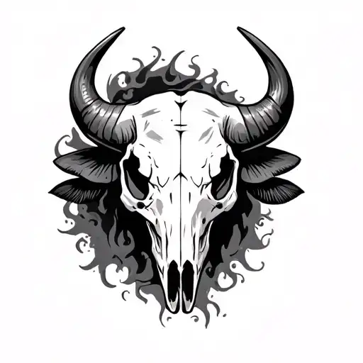Buffalo Skull