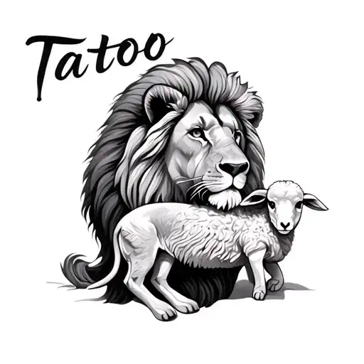 Lion And Lamb