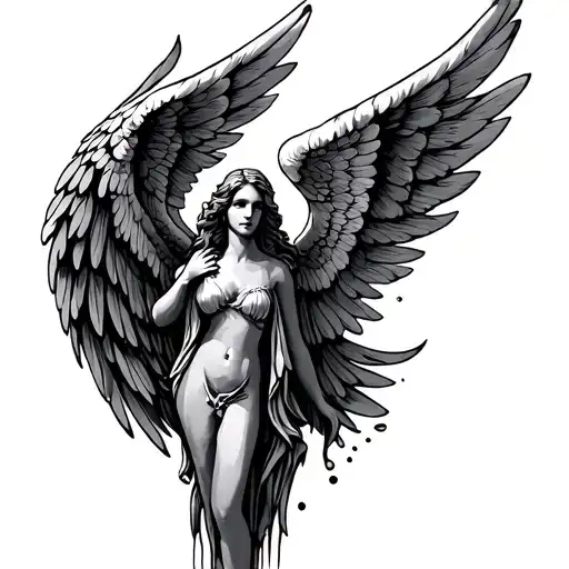 Rest In Peace Angel Wings