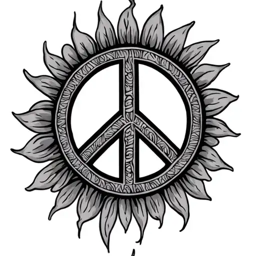 Rasta Peace Symbol