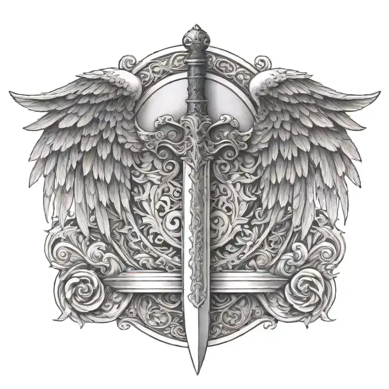 Sword With Angel Wings