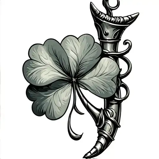 Shamrock And Italian Horn