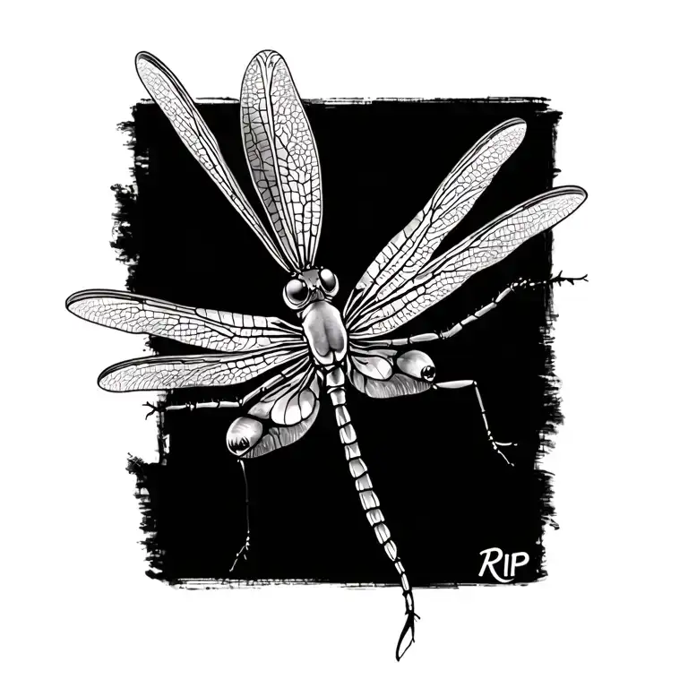 Rip April Dragonfly