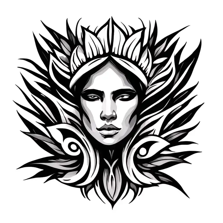 Hawaiian Tribal Design