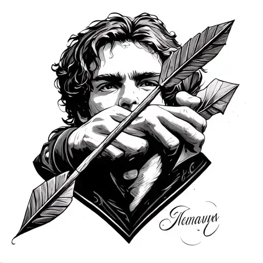 My Brother Died In 2021 Age He Had A Arrow Tatto On His Hand I Wanna Make Something In His Memory