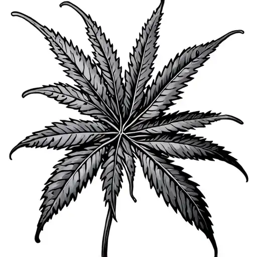 Shed Weed Leaf