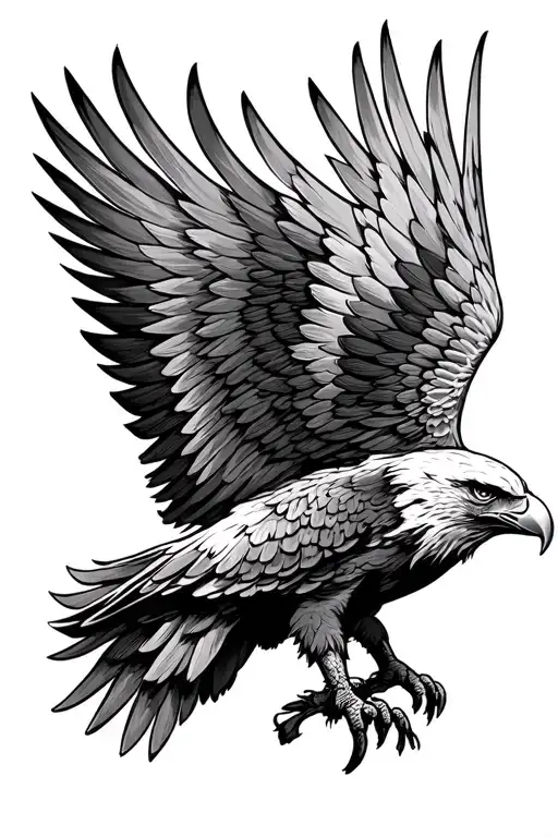 Polish Eagle Wings Spread