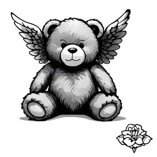 Teddy Bear With Wings