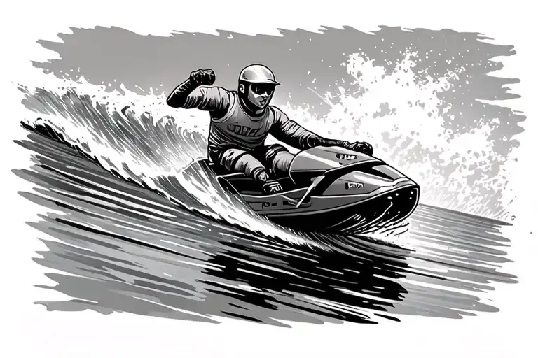 Sliding Sport On Water