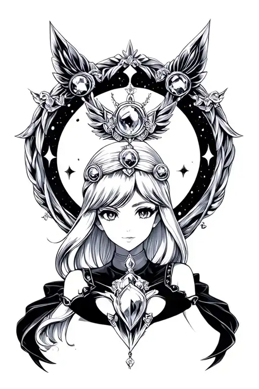 Sailormoon Silvercrystal Moon