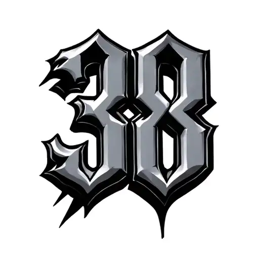 Metallica With The Number 38