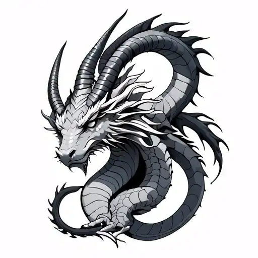 Capricorn And Dragon