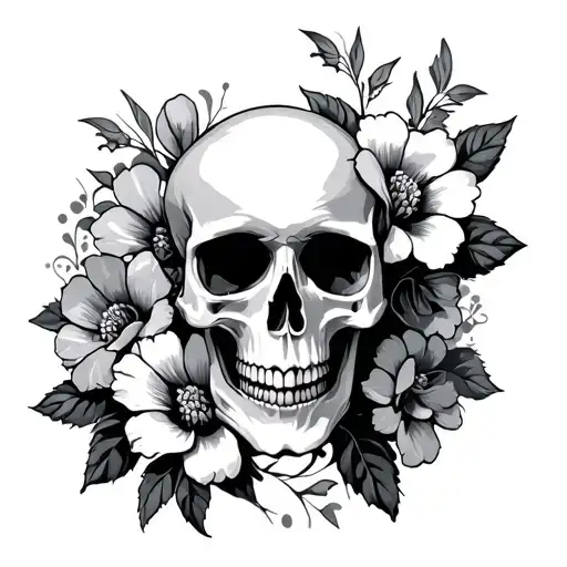Skull Flowers