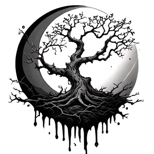 Poison Tree With Moon