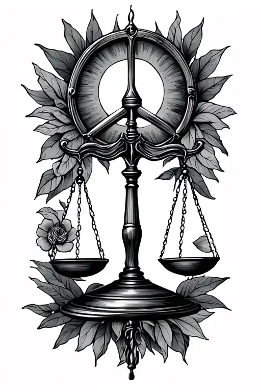 Peace And Balance Scale