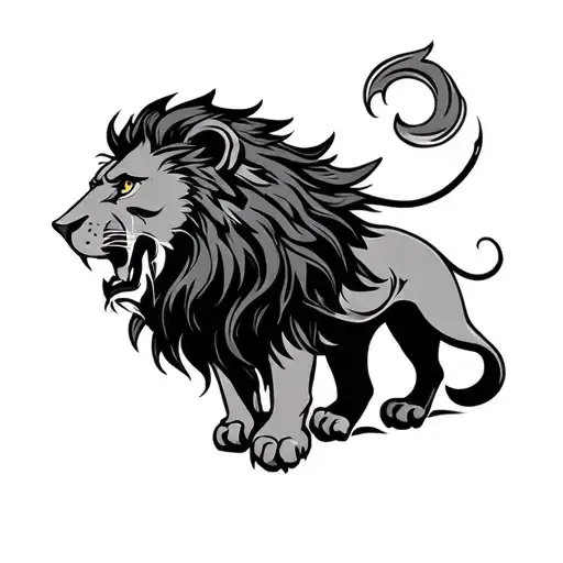 Lion And Strength Inspired