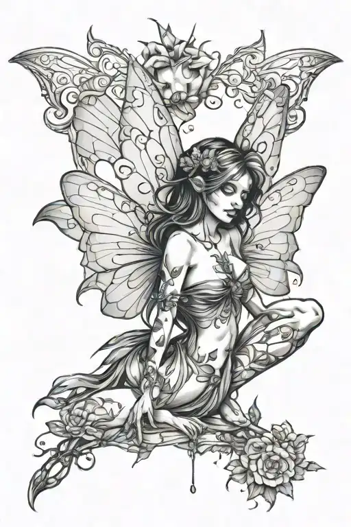 Fairy With Top Surgery Scars Wounds