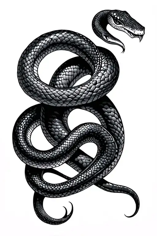 Snake Intertwined