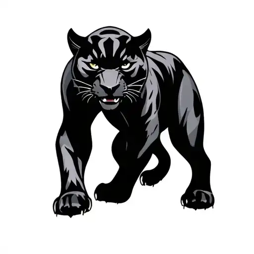 Black Panther Walking