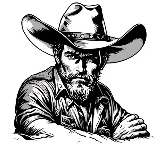 American Traditional Cowboy