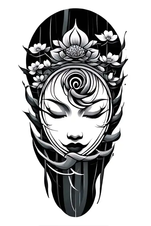 Vertical Lines Bamboo Zen