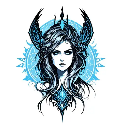 Warkraft Arthos Female Blue Color