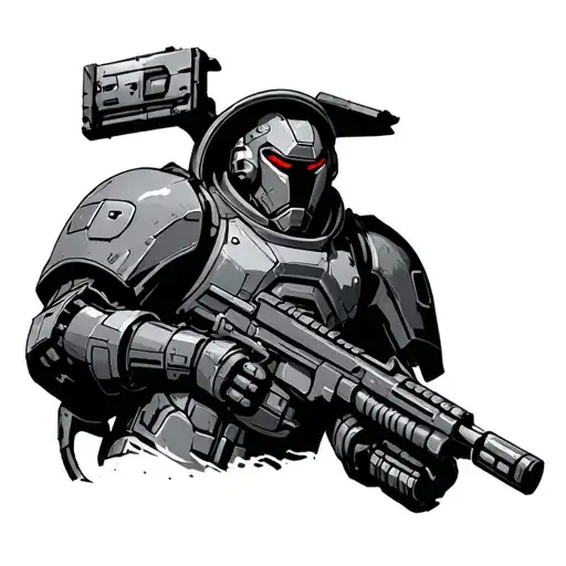 Space Marine Cyberpunk