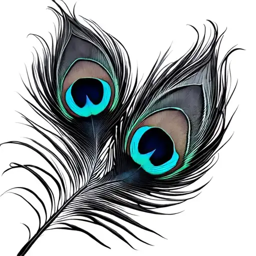 Peacock Feather Feather Feather