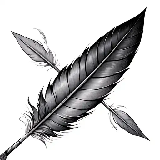 Arrow And Feather